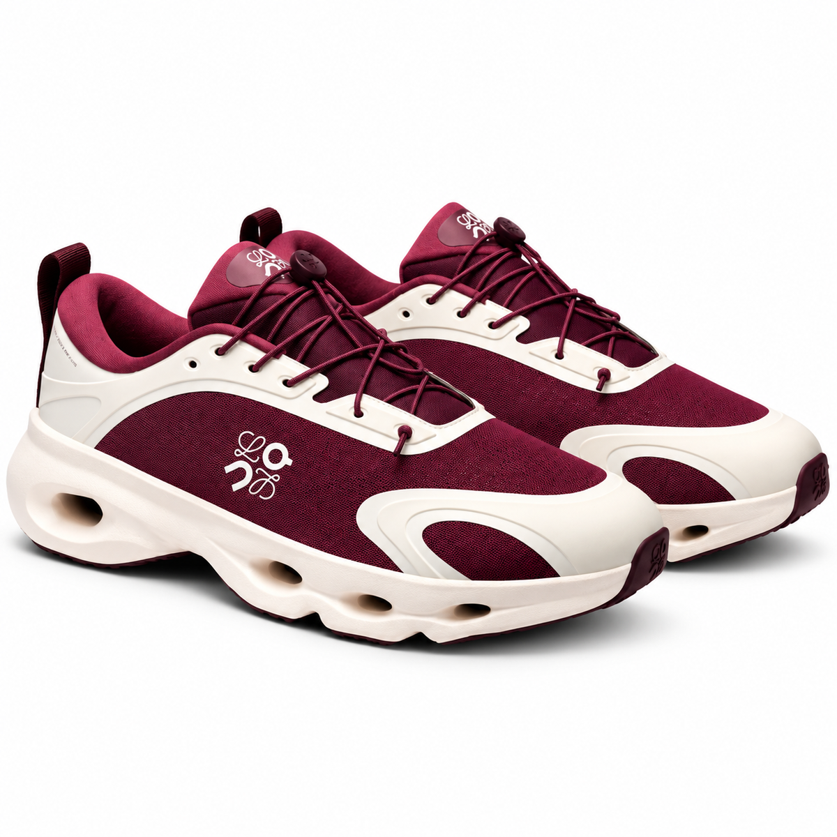 LOEWE x On Cloudtilt 2.0 – Burgundy / Ivory