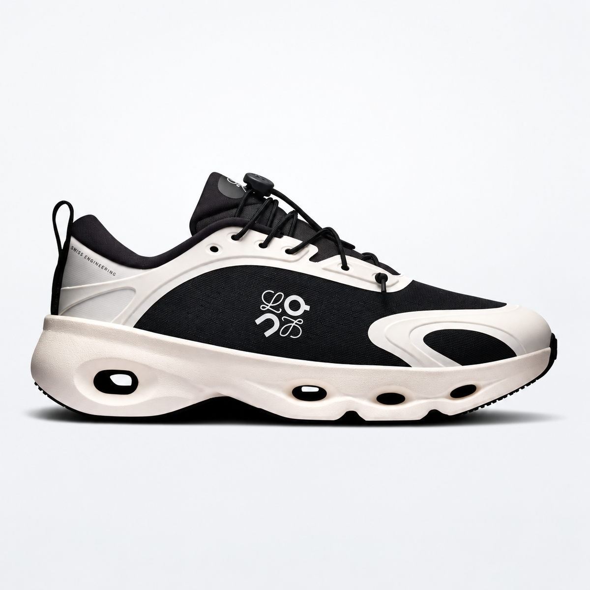 LOEWE × On Cloudsolo – Black / White