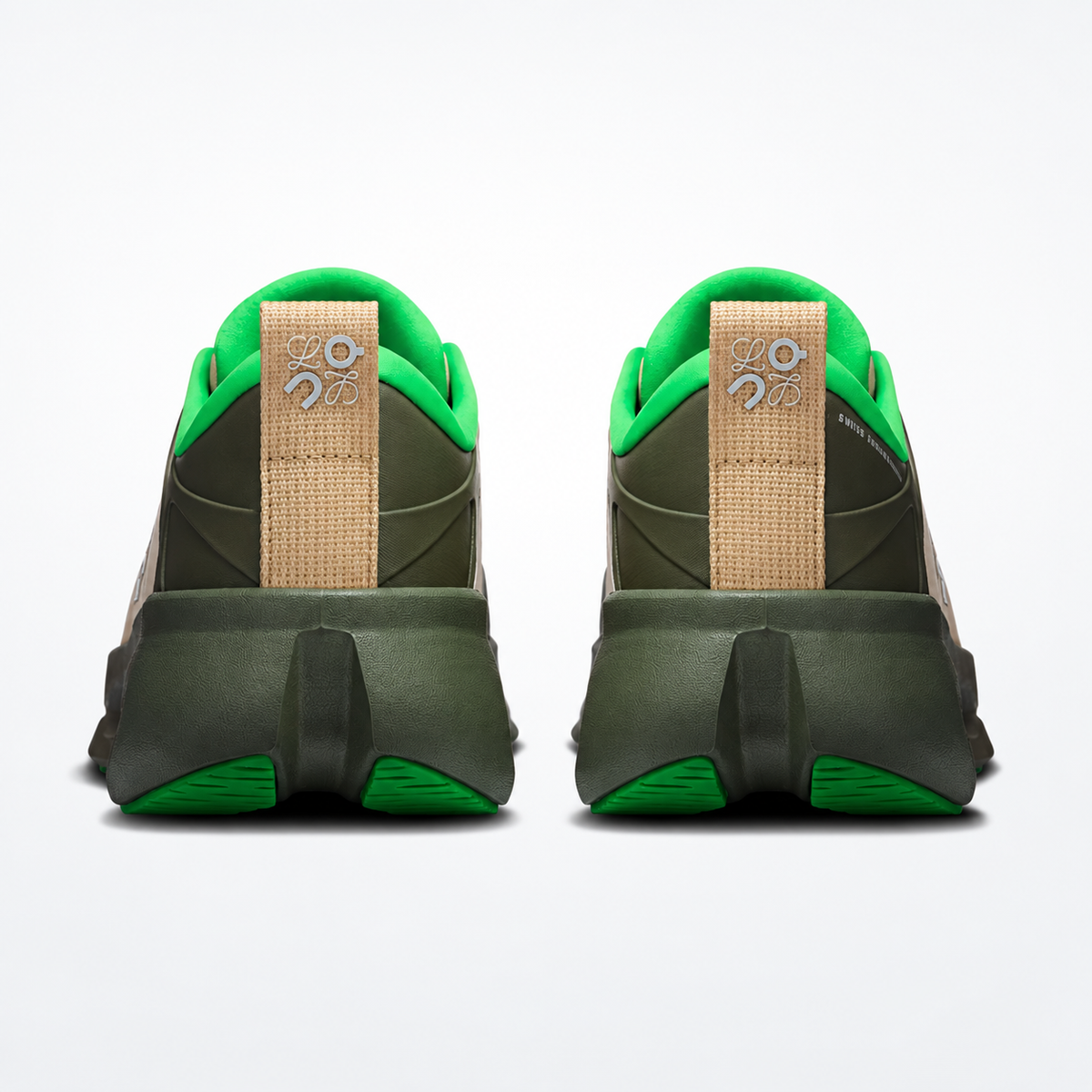 LOEWE × On Cloudsolo – Khaki Green / Sand