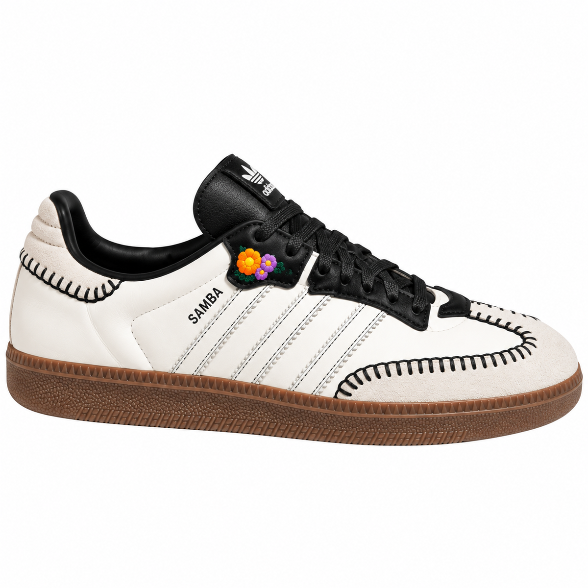 Día de los Muertos Samba – White / Black